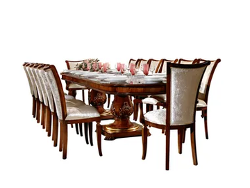 PRESTIGE - Extending oval wooden table by Barnini Oseo - view 2